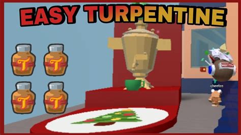 EASY TURPENTINE || Bee Swarm Simulator fr || Roblox Fr || - YouTube