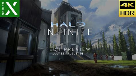 Halo Infinite - Multiplayer Technical Preview - Xbox Series X - 4K HDR ...