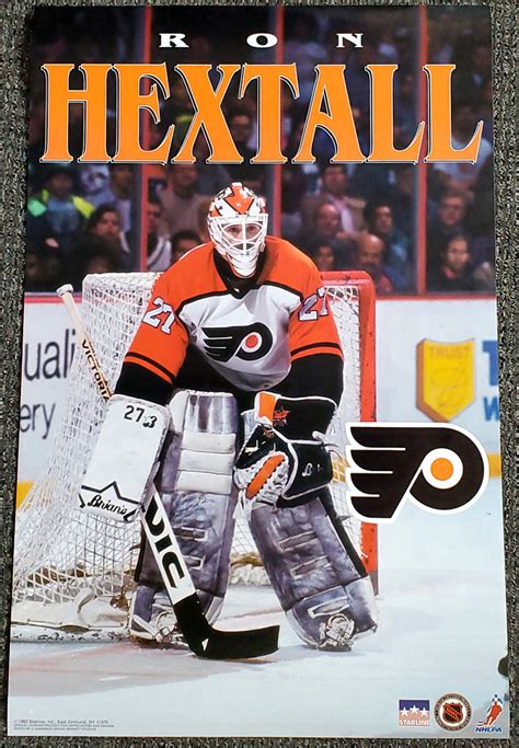 Ron Hextall "Flyers Classic" Philadelphia Flyers NHL Hockey Poster - S – Sports Poster Warehouse