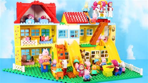 Peppa Pig Lego House Construction - Peppa Pig Lego Creations #5 - YouTube