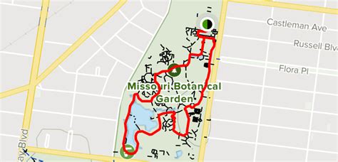 Missouri Botanical Garden Map | Fasci Garden