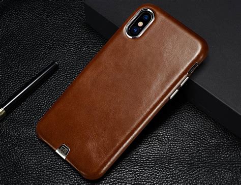 Ultra-Thin Genuine Leather iPhone X Case » Gadget Flow