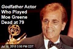 Godfather Actor Who Played Moe Greene Dead at 79