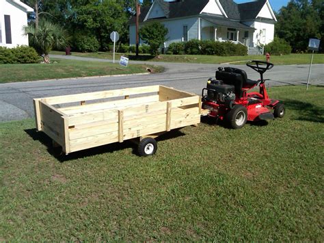 Lawnmower Utility Trailer : 4 Steps (with Pictures) - Instructables