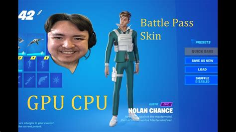 Nolan Chance Skin Gameplay Fortnite - YouTube