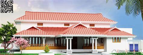 Traditional Kerala Houses Elevation