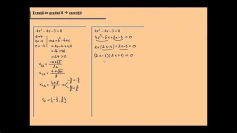 Ecuatii De Gradul 2 Rezolvate Cu Delta - lkasodkn
