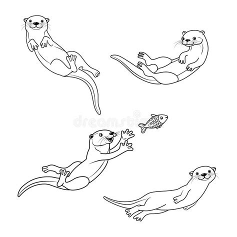 Sea Otters Outline Stock Illustrations – 19 Sea Otters Outline Stock Illustrations, Vectors ...