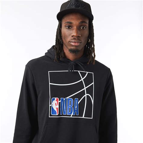 Official New Era NBA Basketball Logo Black Hoodie B7031_380 B7031_380 | New Era Cap NL
