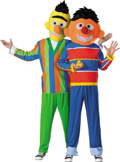 Bert and Ernie Sesame Street Couples Costumes- Party City | Party city ...