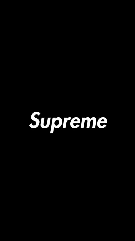 Black Supreme Wallpapers on WallpaperDog