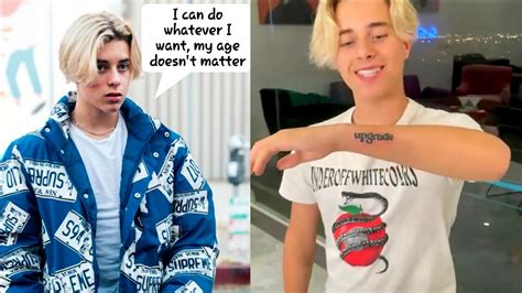 Gavin Magnus got Hate & Bullied for getting a Tattoo at 15😥 | Piper Rockelle Squad - YouTube