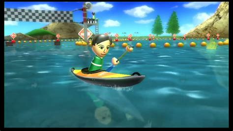 Wii Sports Resort: Canoeing - YouTube