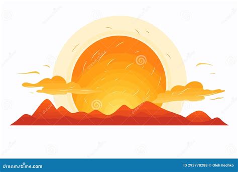 Heat Wave Vector Flat Minimalistic Isolated Illustration Stock Vector ...