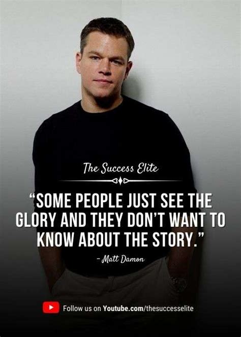 Top 35 Inspiring Matt Damon Quotes On Success