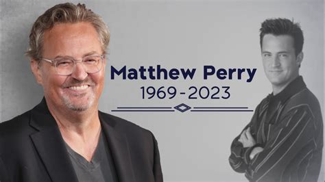 Matthew Perry 1969-2023 #rip - YouTube