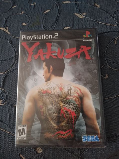 Yakuza for the PS2 is sealed brand new | Playing playstation, Seal, Book cover