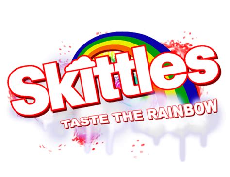 feel the rainbow taste the rainbow - yummy skittles