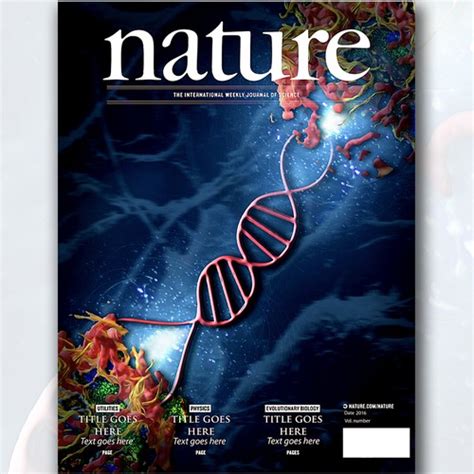 Design a cover for the scientific journal Nature | Magazine cover contest