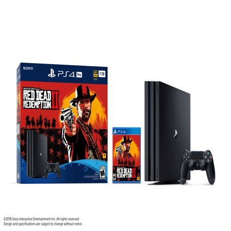 Sony PlayStation Red Dead Redemption 2 PS4 Pro Bundle - Walmart.com