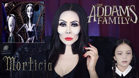 Morticia Addams halloween tutorial l The Addams family 2019 - YouTube