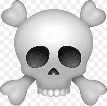 White skull graphics, Emoji iPhone Skull, Dead Island, head - isratora ...