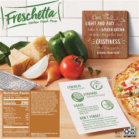 FRESCHETTA® Thin Crust Garden Veggie Pizza