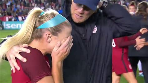 USWNT's Julie Ertz finds out husband Zach Ertz is going to Super Bowl ...