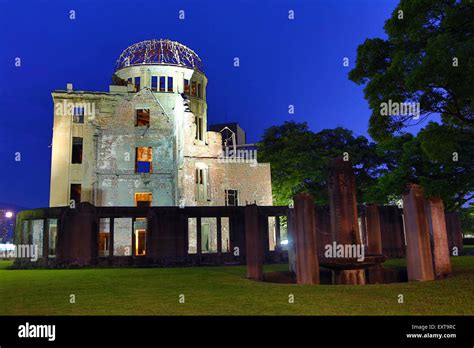 Genbaku Domu, Atomic Bomb Dome, in Hiroshima Peace Memorial Park in ...