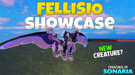 FELLISIO Showcase - NEW Creature!! | Creatures of Sonaria - YouTube