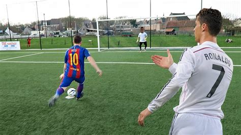 CRISTIANO RONALDO VS MESSI - PENALTY SHOOTOUT | IN REAL LIFE! - YouTube