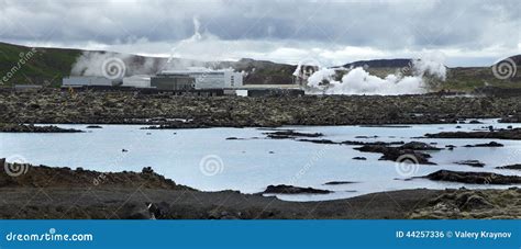 Geothermal Power Plant stock photo. Image of power, plant - 44257336