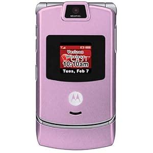 Amazon.com: Motorola RAZR V3m Pink (Verizon Wireless): Cell Phones & Accessories