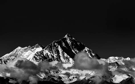 4k Wallpaper Black White Mountains | Images and Photos finder