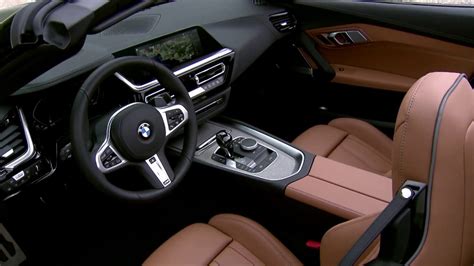 The new BMW Z4 Interior Design - YouTube