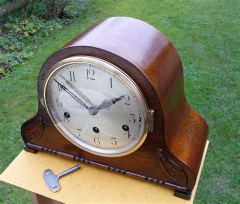 Vintage restored 1930s German westminster chime mantle clock with original key. in 2020 | Mantle ...