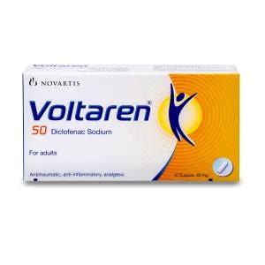 Voltaren 50 mg Suppository 10pcs