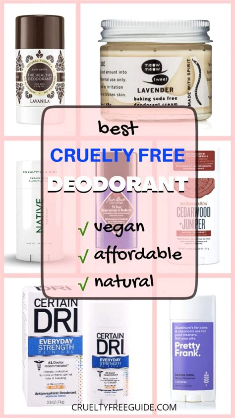 10 Best Cruelty Free & Vegan Deodorant to Fight Body Odor! (2022)