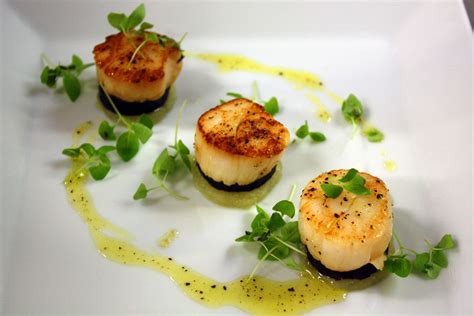 Starter: Scallops with Black Pudding | Bbc good food recipes, Scollop ...