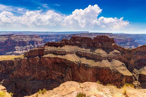 Grand Canyon West Rim stock photo. Image of panoramic - 263123538