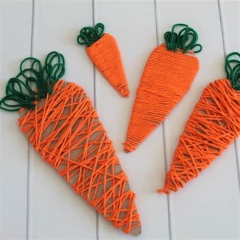 Preschool Carrot Craft (with Free Carrot Template) - Simply Full of Delight