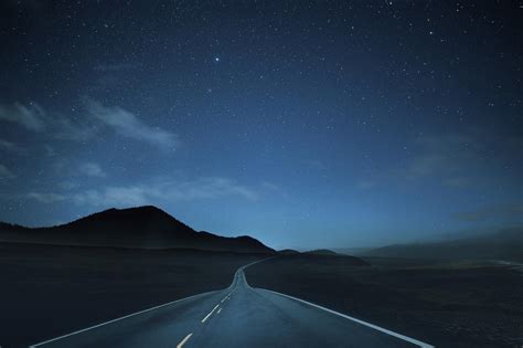 🔥 Night Empty Road Background HD Background Free | CBEditz