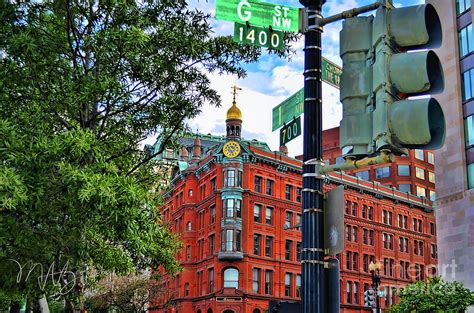 G Street Washington DC Photograph by Melissa Hicks | Fine Art America