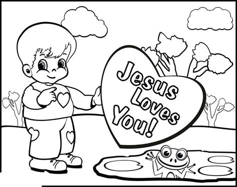 Bible Verse Coloring Pages Jesus Loves You - Free Printable Coloring Pages