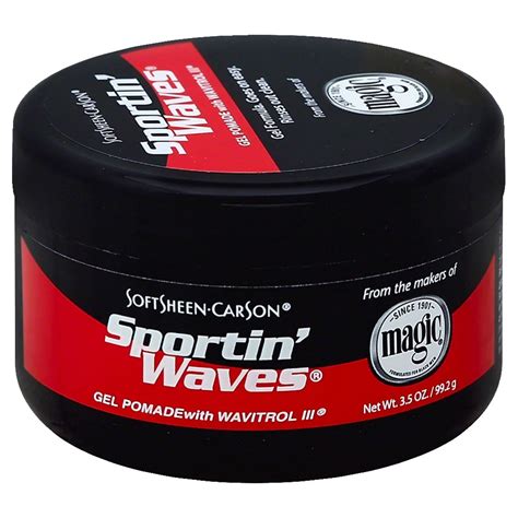 SoftSheen-Carson Sportin' Waves Gel Pomade - Shop Styling products & treatments at H-E-B