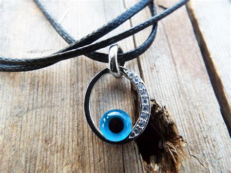 Eye Pendant Silver Handmade Necklace Evil Eye Sterling 925 Protection ...