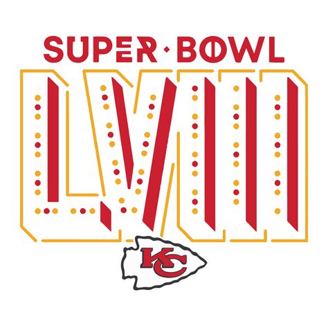 Super Bowl Lviii Kansas City Chiefs Logo SVG - Inspire Uplift