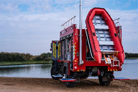 NAFFCO News — 10 Unique NAFFCO 4x4 Flood Rescue Vehicles Delivered to Kuwait