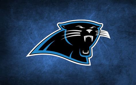 Carolina Panthers Logo Wallpaper | Carolina panthers wallpaper, Carolina panthers football ...