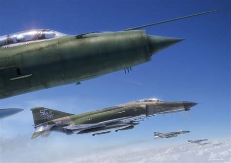 F-4 vs MiG-21, August 15, 1972 | Aviation art, Mig 21, Warbirds